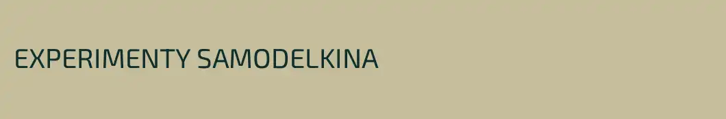 EXPERIMENTY SAMODELKINA